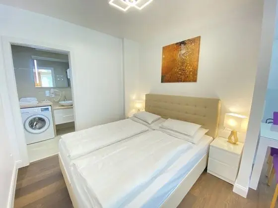 Premium Stüdyo, 1 Büyük (Queen) Boy Yatak, Balkon, Avlu