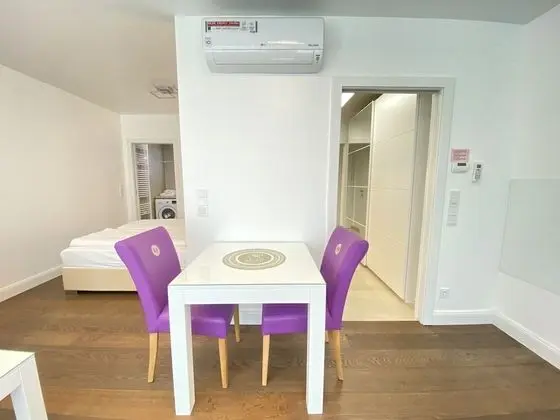 Premium Stüdyo, 1 Büyük (Queen) Boy Yatak, Balkon, Avlu