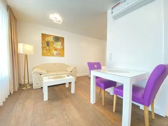 Premium Stüdyo, 1 Büyük (Queen) Boy Yatak, Balkon, Avlu