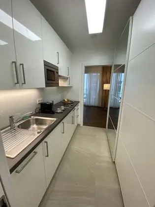 Premium Stüdyo, 1 Büyük (Queen) Boy Yatak, Balkon, Avlu