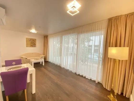Premium Stüdyo, 1 Büyük (Queen) Boy Yatak, Balkon, Avlu