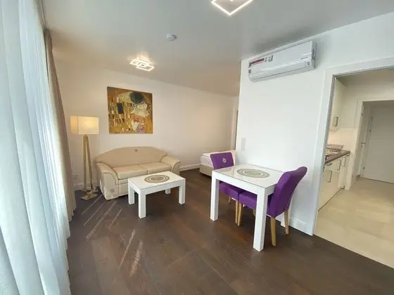 Premium Stüdyo, 1 Büyük (Queen) Boy Yatak, Balkon, Avlu
