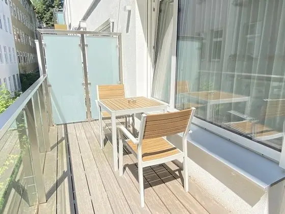 Premium Stüdyo, 1 Büyük (Queen) Boy Yatak, Balkon, Avlu
