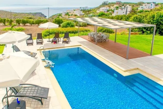 Luxury Villa, 3 Yatak Odası, Kişiye Özel Havuzlu, Deniz Manzaralı