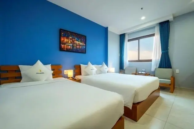 Deluxe Tek Büyük veya İki Ayrı Yataklı Oda, Sigara İçilmez, Deniz Manzaralı