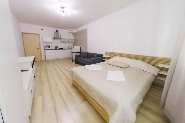 Basic Stüdyo, 1 Çift Kişilik Yatak ve Çekyat, Mutfak, Şehir Manzaralı