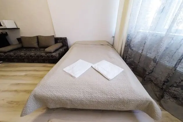 Basic Tek Büyük veya İki Ayrı Yataklı Oda, 1 Çift Kişilik Yatak ve Çekyat, Küçük Mutfak