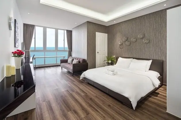 Presidential Çatı Katı Süiti (Penthouse), 4 Yatak Odası, Deniz Manzaralı