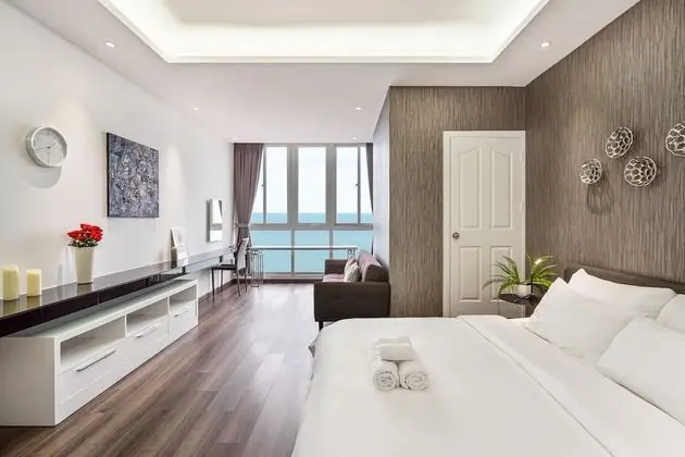Presidential Çatı Katı Süiti (Penthouse), 4 Yatak Odası, Deniz Manzaralı