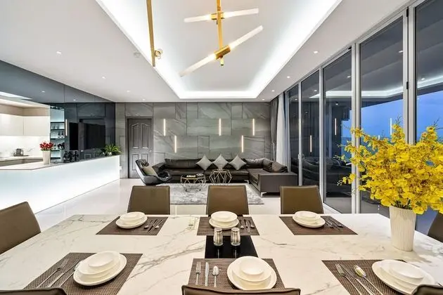 Presidential Çatı Katı Süiti (Penthouse), 4 Yatak Odası, Deniz Manzaralı