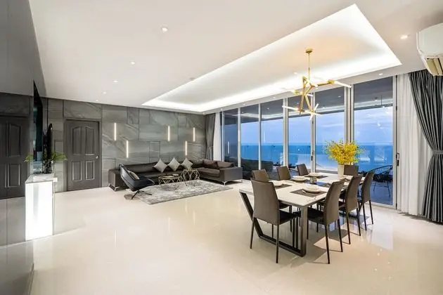 Presidential Çatı Katı Süiti (Penthouse), 4 Yatak Odası, Deniz Manzaralı