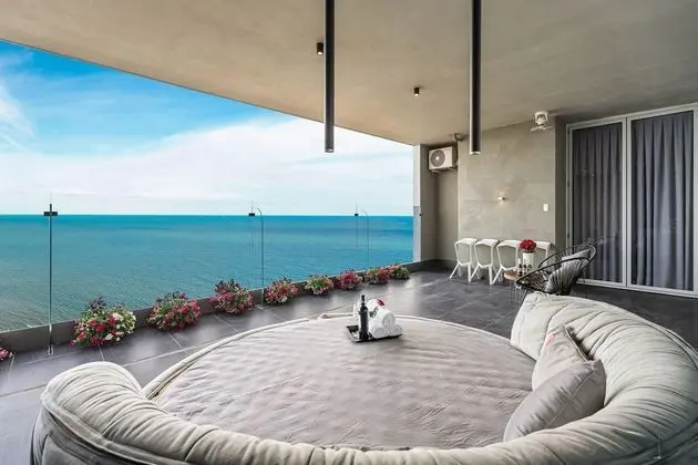 Presidential Çatı Katı Süiti (Penthouse), 4 Yatak Odası, Deniz Manzaralı