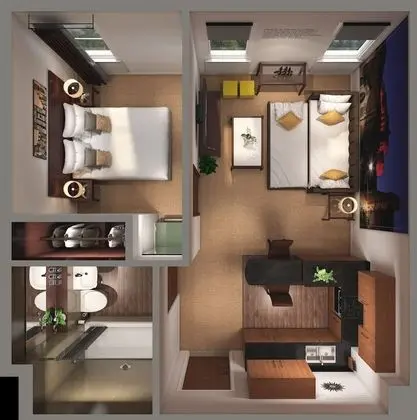 Superior Apart Daire, 1 Yatak Odası