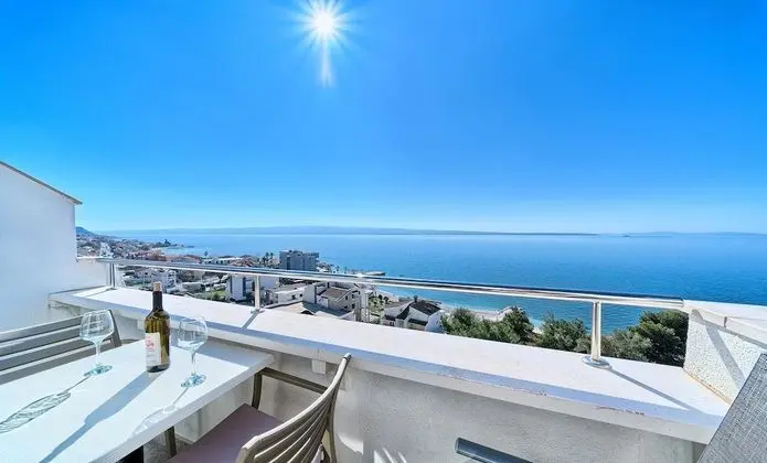 Romantic Apart Daire, Balkon, Deniz Manzaralı