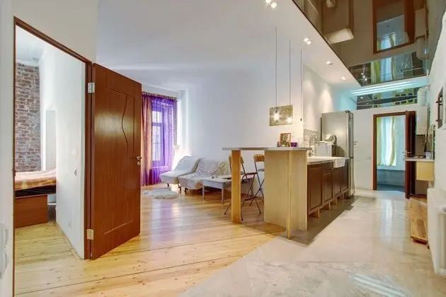 Apart Daire, 1 Yatak Odası (Nevsky avenue, 51)