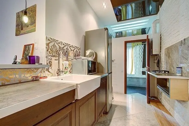 Apart Daire, 1 Yatak Odası (Nevsky avenue, 51)