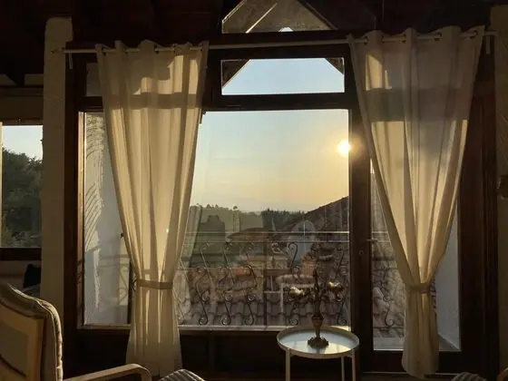 Jakuzili ve Şömineli Suite Oda, Orman Manzaralı, Balkonlu