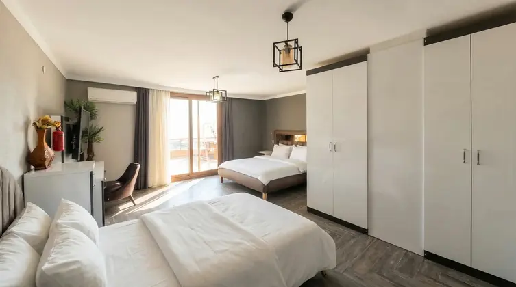 King Suite Üç Kişilik,Deniz Manzaralı,Teraslı