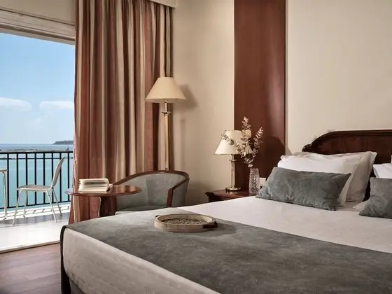 Superior Tek Büyük veya İki Ayrı Yataklı Oda, Balkon, Deniz Manzaralı