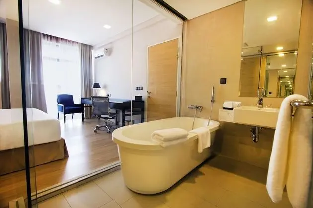 Executive Süit, Küvet, Şehir Manzaralı (Straits Suite)