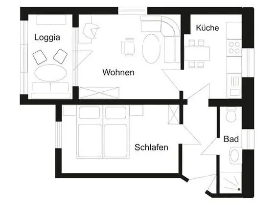 Basic Apart Daire (Waldrand)