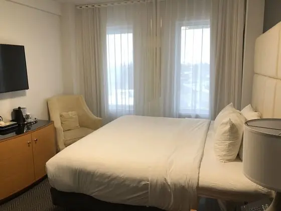 Standard Oda, 1 Büyük (Queen) Boy Yatak (ADA One Queen Bed with Roll-in Shower)