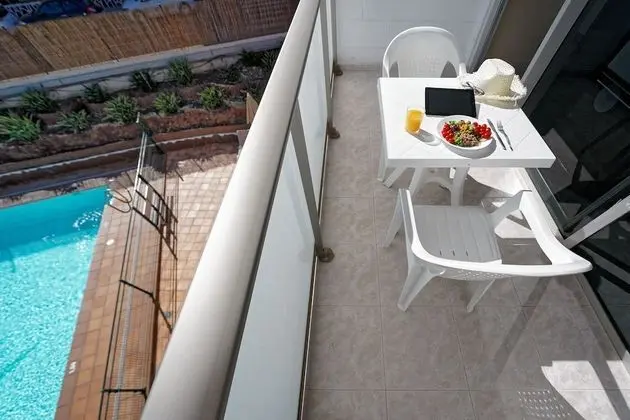 Apart Daire, 1 Yatak Odası, Havuz Manzaralı (2 adults + 1 child.)