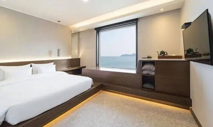 Deluxe Tek Büyük Yataklı Oda, Okyanus Manzaralı