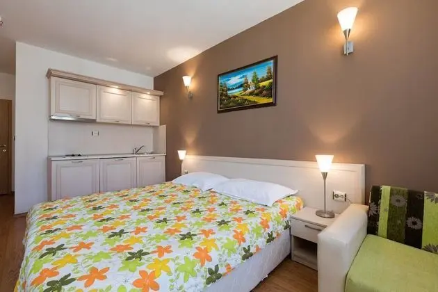 Family Stüdyo, 2 Tek Kişilik Yatak, Teras, Havuz Manzaralı