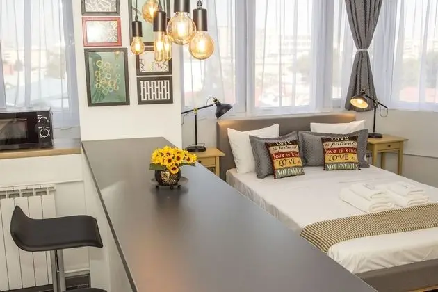 Luxury Stüdyo, 1 Çift Kişilik Yatak, Şehir Manzaralı