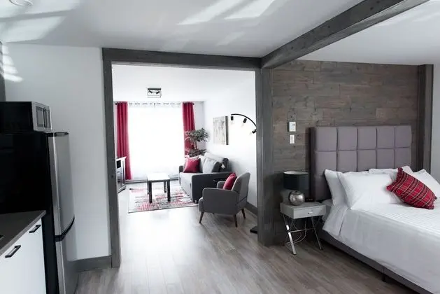 Loft avec un lit + divan-lit