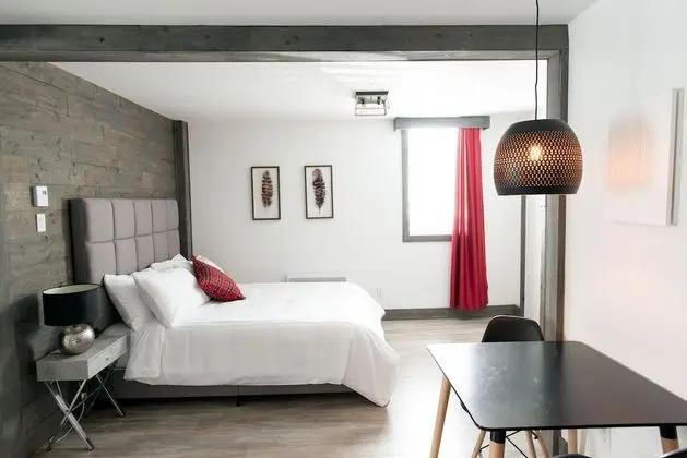 Loft avec un lit + divan-lit