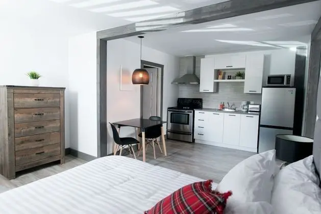 Loft avec un lit + divan-lit
