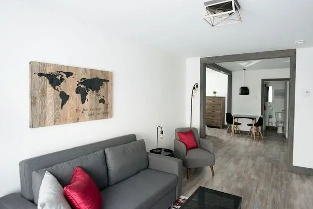 Loft avec un lit + divan-lit