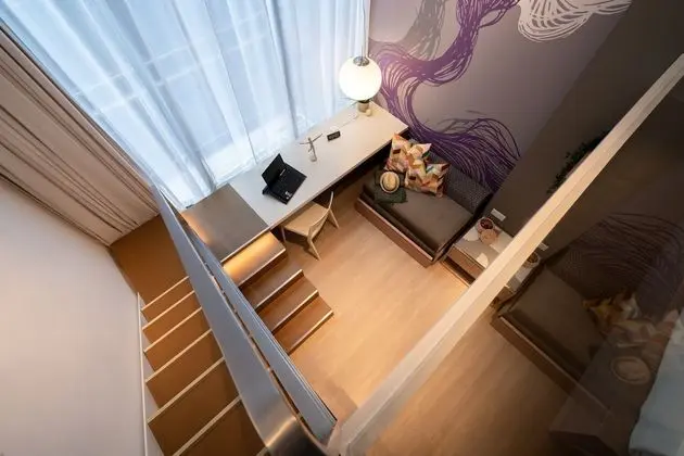 Premier Çatı Katı (Loft), 1 Büyük (Queen) Boy Yatak