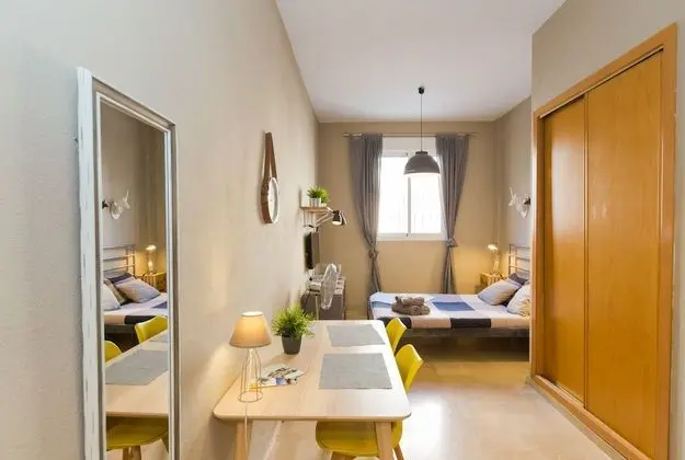 City Stüdyo, 1 Çift Kişilik Yatak, Şehir Manzaralı