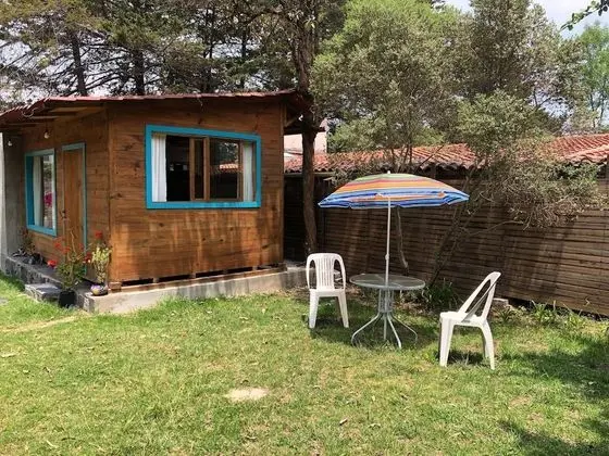 Kulübe, 1 Yatak Odası, Teras