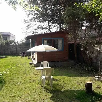 Kulübe, 1 Yatak Odası, Teras