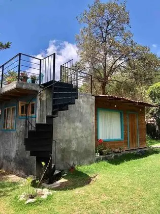 Kulübe, 1 Yatak Odası, Teras