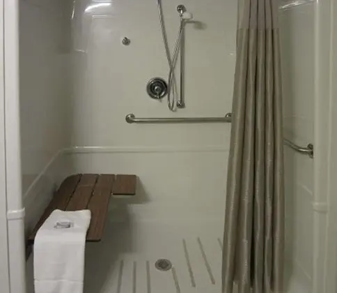 Oda, 1 Büyük (Queen) Boy Yatak, Engellilere Uygun, Sigara İçilmez (Accessible Tub)