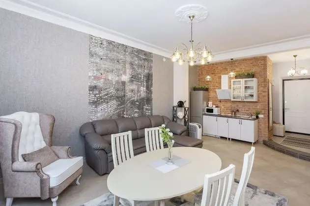 Design Apart Daire, Sauna, Şehir Manzaralı (Kirova 1)