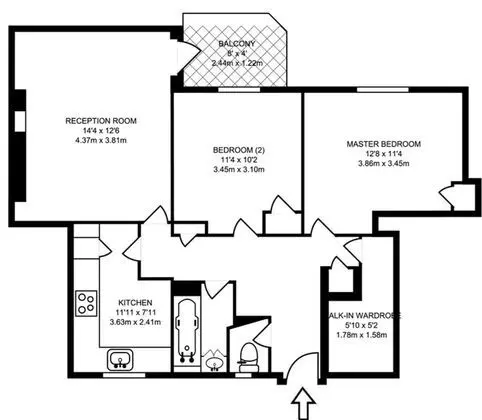 Apart Daire (2 Bedrooms)