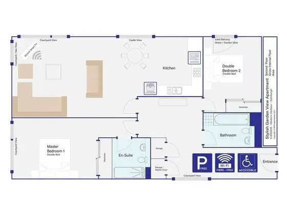 Luxury Apart Daire, Engellilere Uygun