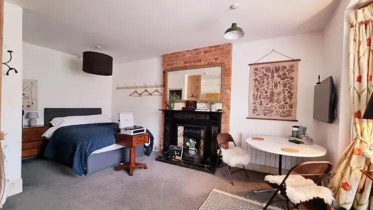 Luxury Tek Büyük Yataklı Oda, Banyolu/Duşlu (Studio)