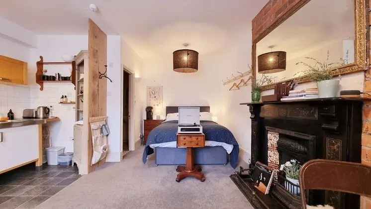 Luxury Tek Büyük Yataklı Oda, Banyolu/Duşlu (Studio)