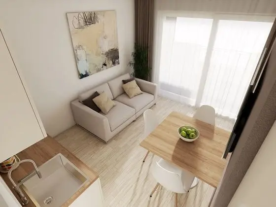 Apart Daire, 1 En Büyük (King) Boy Yatak, Bahçe Manzaralı