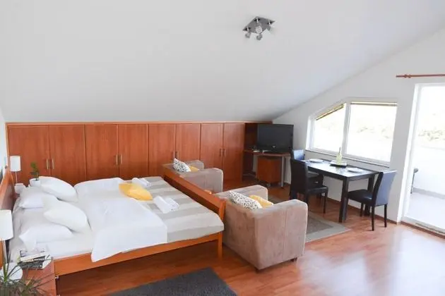 Comfort Stüdyo, 1 En Büyük (King) Boy Yatak, Teras, Deniz Manzaralı