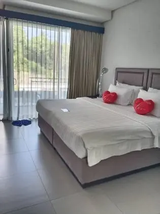 Grand Tek Büyük veya İki Ayrı Yataklı Oda, 1 Çift Kişilik veya 2 Tek Kişilik Yatak, Havuz Kullanımı