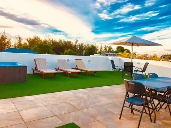 Panoramic Çatı Katı Süiti (Penthouse), 1 En Büyük (King) Boy Yatak, Sıcak Su Havuzu, Dağ Manzaralı