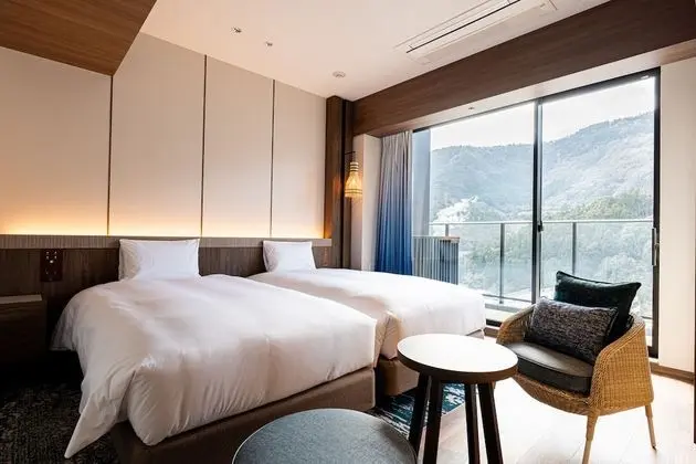 İki Ayrı Yataklı Oda, Sigara İçilmez, Dağ Manzaralı (SORA,Casual,Shower Only,Buffet,Ceada)